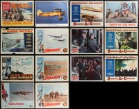 1x0370 LOT OF 14 AVIATION LOBBY CARDS 1950s-1980s great scenes from several movies!