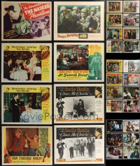 1x0348 LOT OF 30 LOBBY CARDS 1950s-1980s incomplete sets from a variety of different movies!