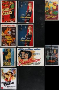1x0488 LOT OF 9 REPRO PHOTOS & POSTERS 1980s-1990s great images from a variety of different movies!
