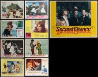 1x0380 LOT OF 9 ART HOUSE LOBBY CARDS 1960s great scenes from a variety of different movies!