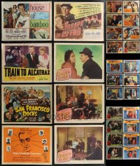 1x0333 LOT OF 42 LOBBY CARDS 1940s-1960s incomplete sets from a variety of different movies!