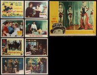 1x0379 LOT OF 9 LOBBY CARDS 1940s-1950s great images from a variety of different movies!