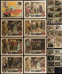 1x0337 LOT OF 39 SILENT COWBOY WESTERN LOBBY CARDS 1920s complete & incomplete sets!