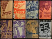 1x0096 LOT OF 8 EARLY PARAMOUNT PRESSBOOKS 1930s advertising for a variety of different movies!