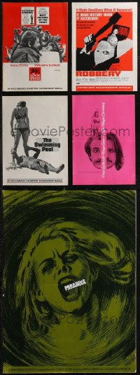 1x0117 LOT OF 5 PRESSBOOKS 1960s advertising for a variety of different movies!