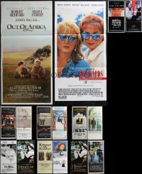 1x0473 LOT OF 16 FOLDED 1970S-90S MERYL STREEP & ACADEMY AWARD FILMS AUSTRALIAN DAYBILLS 1970s-1990s