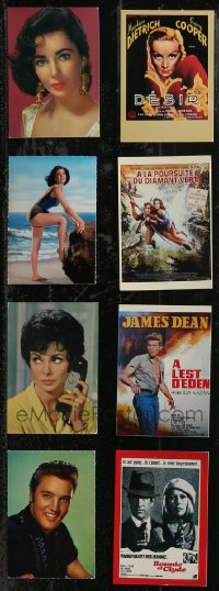 1x0768 LOT OF 21 8X10 STILLS & POSTCARDS 1950s-1980s a vairety of cool movie images!