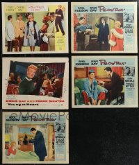 1x0388 LOT OF 5 DORIS DAY LOBBY CARDS 1950s-1960s That Touch of Mink, Pillow Talk, Young at Heart!