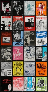 1x0737 LOT OF 24 DANISH PROGRAMS 1950s-1960s great images from a variety of different movies!