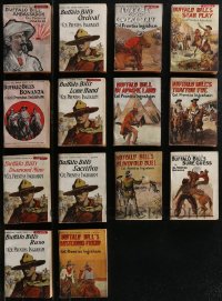 1x0512 LOT OF 14 BUFFALO BILL PAPERBACK BOOKS 1900s-1910s stories by Colonel Prentiss Ingraham!