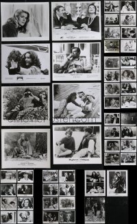 1x0623 LOT OF 59 1970S-80S FRENCH FILM 8X10 STILLS 1940s-1960s great scenes from several movies!