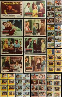 1x0313 LOT OF 80 1950S LOBBY CARDS 1950s complete sets from 10 different movies!