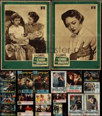 1x0885 LOT OF 20 FORMERLY FOLDED 19X27 ITALIAN PHOTOBUSTAS 1950s-1960s cool movie images!
