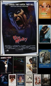1x1057 LOT OF 15 UNFOLDED SINGLE-SIDED ONE-SHEETS 1980s-2000s a variety of cool movie images!