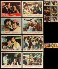 1x0342 LOT OF 34 LOBBY CARDS 1940s-1960s complete & incomplete sets from several different movies!
