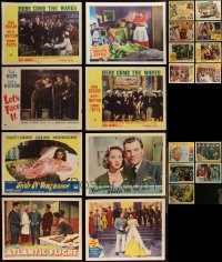 1x0360 LOT OF 21 1940S LOBBY CARDS 1940s great scenes from a variety of different movies!