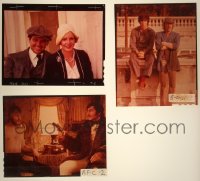 1x0721 LOT OF 3 COLOR 4X5 TRANSPARENCIES 1970s-1980s great scenes from a variety of different movies!