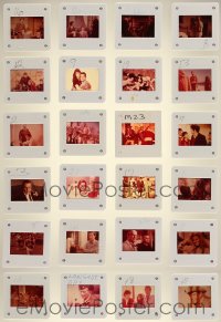 1x0750 LOT OF 24 35MM SLIDES 1960s-1970s great scenes from a variety of different movies!