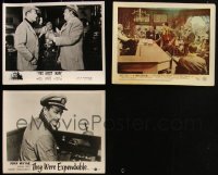1x0731 LOT OF 3 JOHN WAYNE ENGLISH FRONT OF HOUSE LOBBY CARDS 1950s-1960s Quiet Man, 3 Godfathers