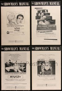 1x0132 LOT OF 4 DORIS DAY PRESSBOOKS 1950s-1960s Pillow Talk, That Touch of Mink & more!