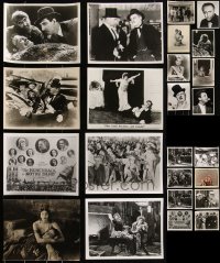 1x0779 LOT OF 27 REPRO PHOTOS 1980s great scenes from a variety of classic movies!