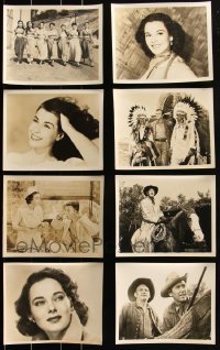 1x0678 LOT OF 16 1950S DELUXE 8X10 STILLS 1950s great scenes & portraits from a variety of movies!