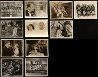 1x0691 LOT OF 11 MOSTLY 1930S 8X10 STILLS 1930s great scenes from a variety of different movies!