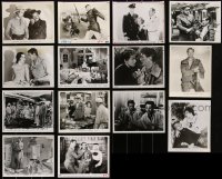 1x0682 LOT OF 14 GARY COOPER TV RE-RELEASE 8X10 STILLS R1960s great scenes from his movies!