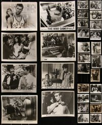 1x0648 LOT OF 30 MOSTLY 1960S 8X10 STILLS 1960s great scenes from a variety of different movies!