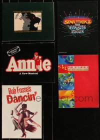 1x0461 LOT OF 5 SOUVENIR PROGRAM BOOKS 1970s-1980s from a variety of different movies!