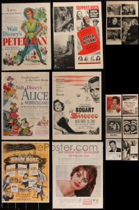 1x0547 LOT OF 13 MAGAZINE ADS FOR MOVIES & WITH MOVIE STARS 1940s-1960s a variety of great images!