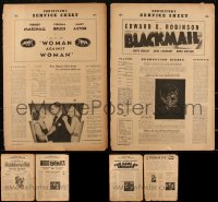 1x0116 LOT OF 6 1930S MGM PRESSBOOKS 1930s advertising for a variety of different movies!