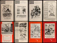 1x0091 LOT OF 9 VIRGINIA MAYO PRESSBOOKS 1940s-1950s advertising for several of her movies!