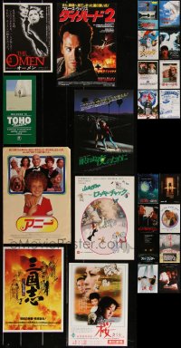 1x0486 LOT OF 34 JAPANESE CHIRASHI POSTERS 1970s-1990s great images from a variety of movies!