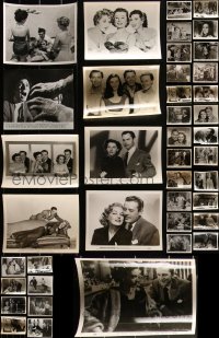 1x0633 LOT OF 41 8X10 STILLS 1940s-1960s great scenes from a variety of different movies!