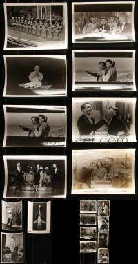 1x0676 LOT OF 17 8X10 STILLS 1940s-1950s great scenes from a variety of different movies!