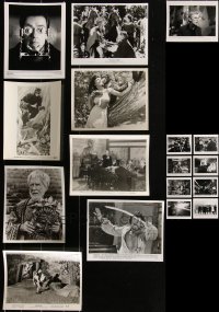 1x0675 LOT OF 17 HORROR/SCI-FI/FANTASY 8X10 STILLS 1950s-2000s great scenes from several movies!