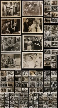 1x0603 LOT OF 110 8X10 STILLS 1950s-1960s great scenes from a variety of different movies!