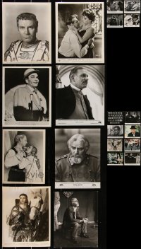 1x0665 LOT OF 20 LAURENCE OLIVIER 8X10 STILLS 1940s-1970s a variety of portraits & movie scenes!