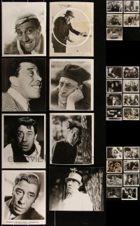 1x0649 LOT OF 29 FERNANDEL 8X10 STILLS 1950s great portraits of the French comedian + movie scenes!