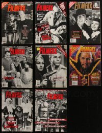 1x0396 LOT OF 8 FILMFAX MAGAZINES 1990s-2000s filled with great movie images & articles!