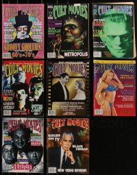 1x0430 LOT OF 8 CULT MOVIES MAGAZINES 1990s-2000s filled with great movie images & articles!