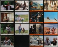 1x0681 LOT OF 15 CLINT EASTWOOD MOVIE COLOR 8X10 STILLS 1970s-1990s Outlaw Josey Wales, Perfect World
