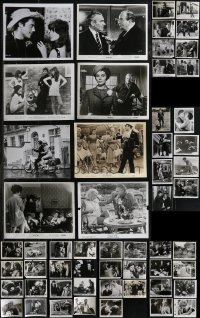 1x0620 LOT OF 63 1960S BRITISH FILM 8X10 STILLS 1960s great scenes from a variety of movies!