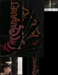1x0459 LOT OF 6 CABARET SOUVENIR PROGRAM BOOKS 1972 Liza Minnelli, directed by Bob Fosse!
