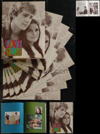 1x0444 LOT OF 8 LOVE STORY SOUVENIR PROGRAM BOOKS 1970 Ali MacGraw & Ryan O'Neal classic!