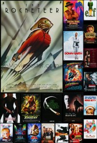 1x1043 LOT OF 20 UNFOLDED DOUBLE-SIDED MOSTLY 27X40 ONE-SHEETS 1990s-2000s cool movie images!