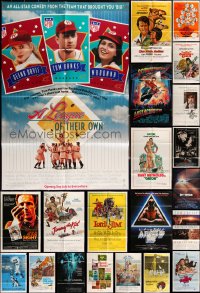 1x0213 LOT OF 85 FOLDED ONE-SHEETS 1960s-1990s great images from a variety of different movies!