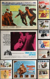 1x0854 LOT OF 23 UNFOLDED HALF-SHEETS 1960s-1970s great images from a variety of movies!