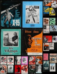 1x0564 LOT OF 39 FRENCH PRESSBOOKS 1940s-1970s great advertising for a variety of different movies!